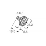 Banner Sensor Reflector for Use with VALU-BEAM 915 Series Sensor