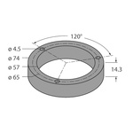 Turck Protection Ring for Use with Ri-EQR24 Inductive Encoder