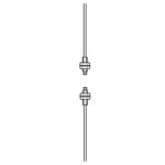 Telemecanique Sensors Through Beam Fibre Optic Cable for Use with XU Series Photoelectric Sensor