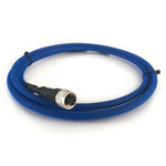 Hauber-Electronik GmbH 4-Pin, M12 Connector Sensor Cable for Use with HE100.02 Ex, M12 4-pin