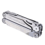 Leatherman Wave+ Multitool, Stainless Steel, 100.0mm Closed Length, 241.0g
