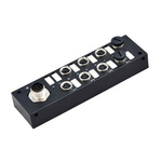Bulgin M Series Sensor Box, M12, 8 port