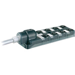 RS PRO Sensor Box, M12, 10m cable, 5 way, 8 port