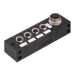Molex 120247 Series Sensor Box, M8, 10m cable, 3 way, 4 port