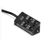 RS PRO Sensor Box, M12, 4 port