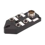 Brad from Molex Sensor Box, M12, 4 port