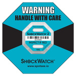 Shock Label 6.35mm x 42.93mm, 10