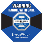 Shock Label 6.35mm x 42.93mm, 10