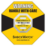 Shock Label 6.35mm x 42.93mm, 10