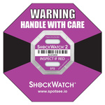 Shock Label 6.35mm x 42.93mm, 10