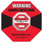 Shock Label 6.35mm x 42.93mm, 10