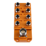 Lumberg Automation ASB Series Sensor Box, M12, 8 port