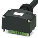 Phoenix Contact SACB-C-H180 Series Connector Hood, M12, 20m cable, 8 port