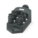 Phoenix Contact SACB-4/ 8-PT QO Series Sensor Box, QUICKON, 4 way, 5 port