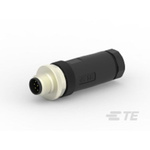 TE Connectivity Cable, M12 8-pin, 8 way