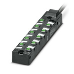 Phoenix Contact SACB Series Sensor Box, M8, 3 way, 10 port