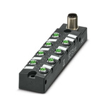 Phoenix Contact SACB Series Sensor Box, M8, 3 way, 8 port