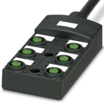 Phoenix Contact SACB Series Sensor Box, M12, 5 way, 6 port