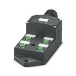 Phoenix Contact SACB Series Sensor Box, M12, 5 way, 4 port