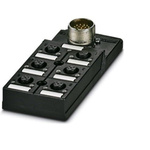Phoenix Contact Sensor Box, M12, 4 way, 6 port
