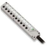 Wago 757 Series Actuator Hub, M8, 5m cable, 3 way, 10 port