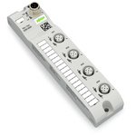 Wago 765 Series I/O module, M12, 5 way, 4 port