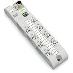 Wago 765 Series I/O module, M8, 3 way, 8 port