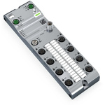 Wago 765 Series I/O module, M12, 5 way, 8 port