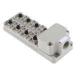 Weidmuller SAI Series Sensor Box, M12, 5 way, 8 port