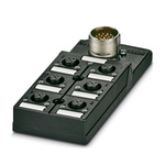 Phoenix Contact SACB Series Sensor Box, M12, 5 way, 6 port