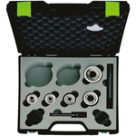 Greenlee , 7 Piece Punch & Die Kit With Various Contents, 16.2mm