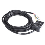 RS PRO Sensor Box, M12, 5m cable, 5 way, 4 port