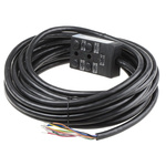 RS PRO Sensor Box, M12, 10m cable, 5 way, 4 port