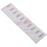 RS PRO Non-Reversible Temperature Sensitive Label, 93°C to 110°C, 4 Levels