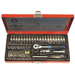 CK T4655 39 Piece Socket Set, 1/4 in Square Drive