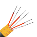 RS PRO Resistance Thermometer Detector (RTD) Wire, 50m, Screened, PVC Insulation, +105°C Max, 7/0.2mm
