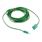 RS PRO Type K Extension Cable, 5m, PVC Insulation, +220°C Max, 7/0.2mm