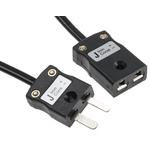 RS PRO Type J Extension Cable, 2m, PVC Insulation, +220°C Max, 7/0.2mm