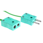RS PRO Type K Thermocouple & Extension Wire, 10m, PVC Insulation, +220°C Max, 7/0.2mm