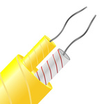 RS PRO Type K Thermocouple Wire, 25m, Glass Fibre Insulation, +350°C Max, 1/0.315mm