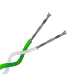 RS PRO Type K Thermocouple Wire, 100m, PFA Insulation, +260°C Max, 7/0.2mm