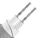RS PRO Type J Thermocouple Wire, 50m, Glass Fibre Insulation, +350°C Max, 7/0.2mm