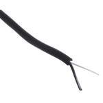 RS PRO Type J Thermocouple Wire, 25m, Silicone Rubber Insulation, +200°C Max, 7/0.2mm