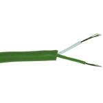 RS PRO Type K Thermocouple Wire, 50m, Silicone Rubber Insulation, +200°C Max, 7/0.2mm