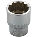 RS PRO 22mm Bi-Hex Socket With 1/2 in Drive