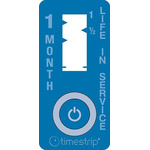 Timestrip Non-Reversible Time Indicator Label