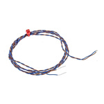 RS PRO Type K Thermocouple 1m Length, 1/0.2mm Diameter → +250°C