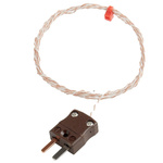RS PRO Type T Thermocouple 1m Length, 1/0.3mm Diameter → +250°C