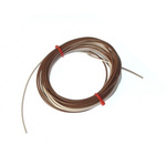 RS PRO Type T Thermocouple Wire, 25m, PTFE Insulation, +250°C Max, 1/0.376mm