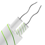 RS PRO Type K Thermocouple Wire, 5m, Glass Fibre Insulation, +350°C Max, 1/0.315mm